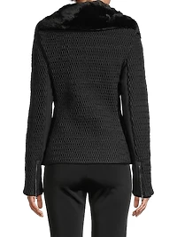 Montana Thindow Faux Fur-Trimmed Puffer Jacket