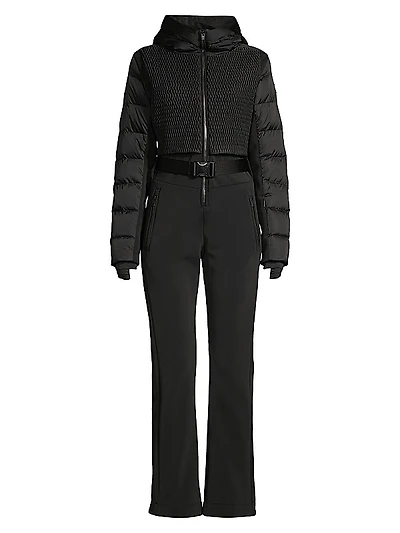 Marie II Belted Down Ski Suit