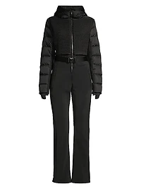 Marie II Belted Down Ski Suit