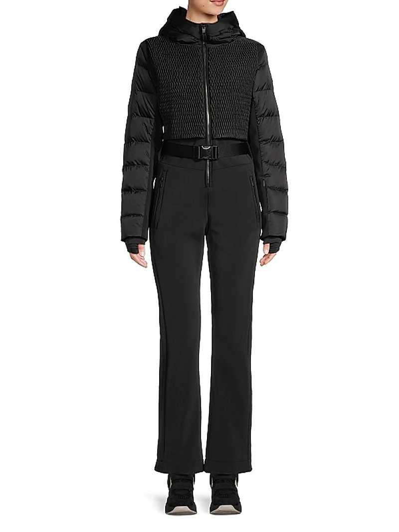 Marie II Belted Down Ski Suit