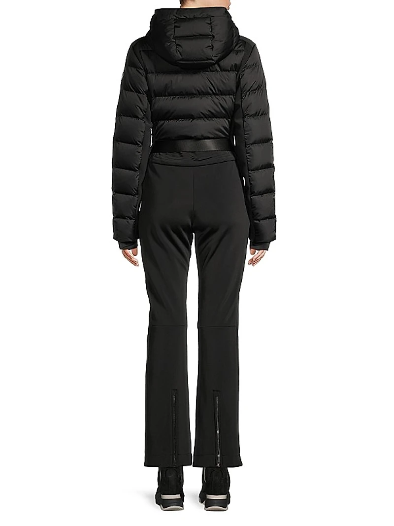 Marie II Belted Down Ski Suit