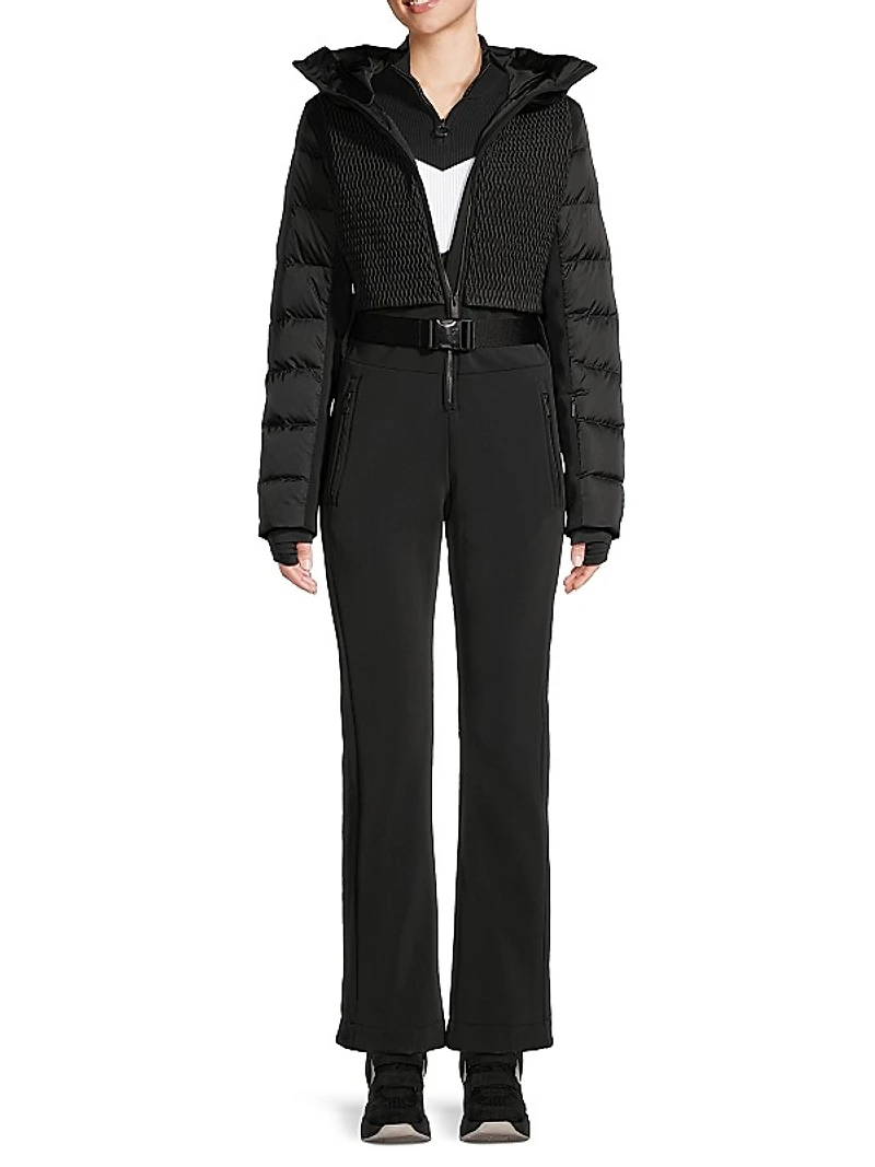 Marie II Belted Down Ski Suit