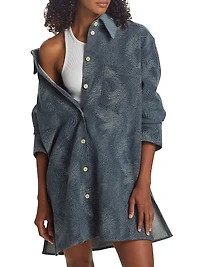 Blufields Denim Jacquard Shirt