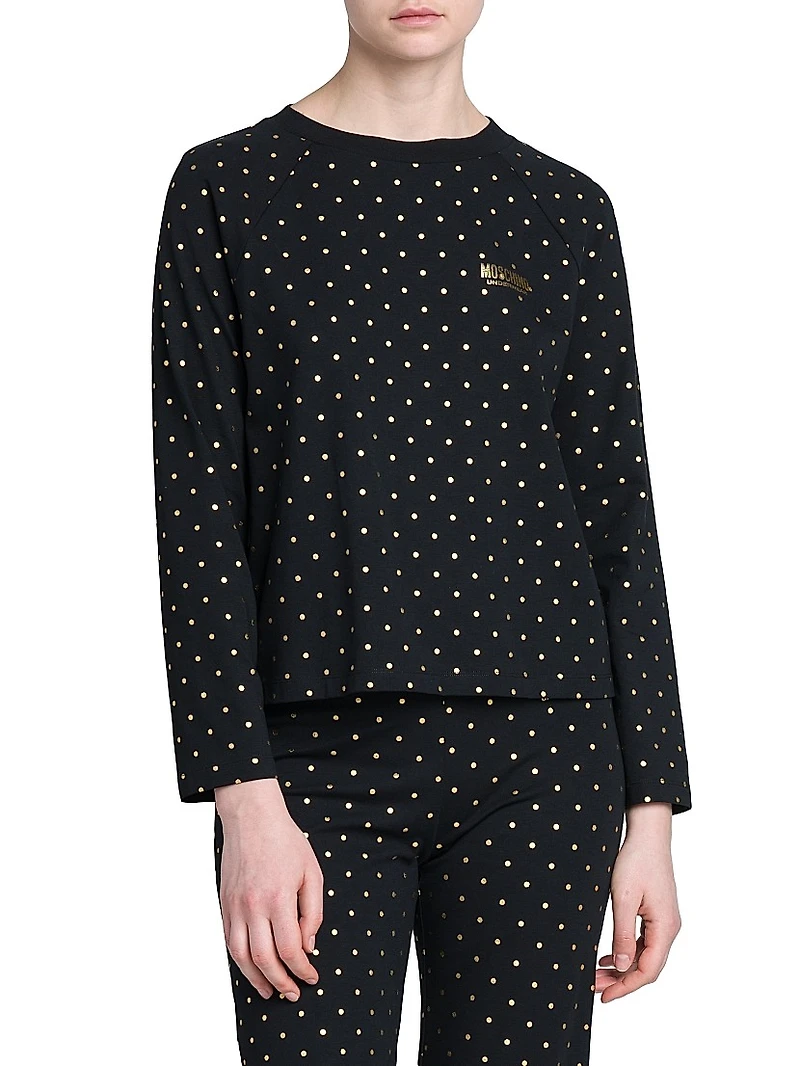 Fantasy Stretch-Cotton Pajama Top