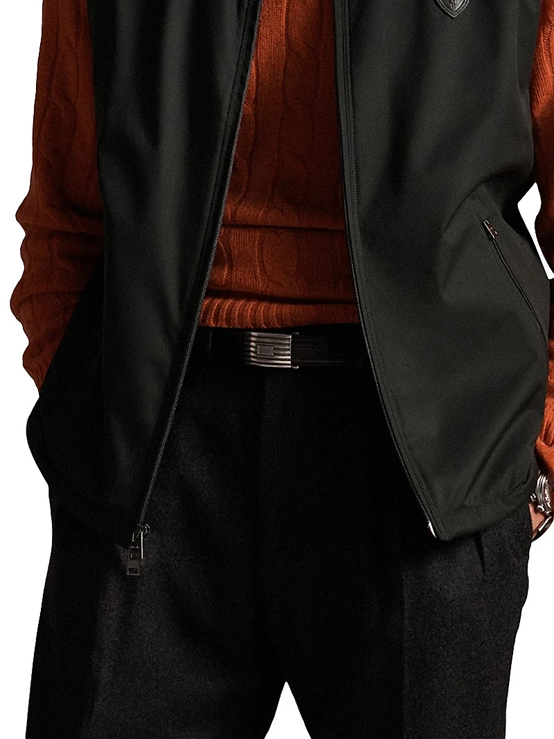 Wool Crease-Front Pants