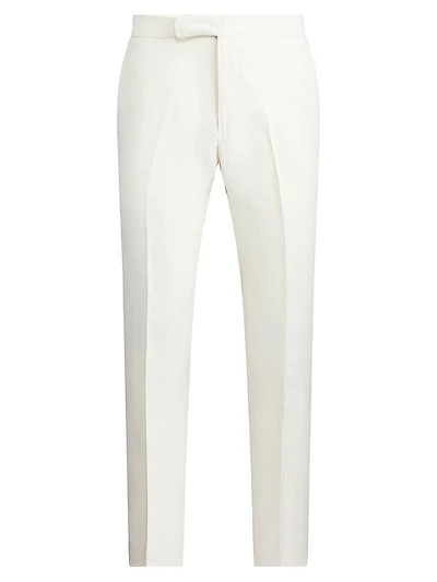 Linen Crease-Front Pants
