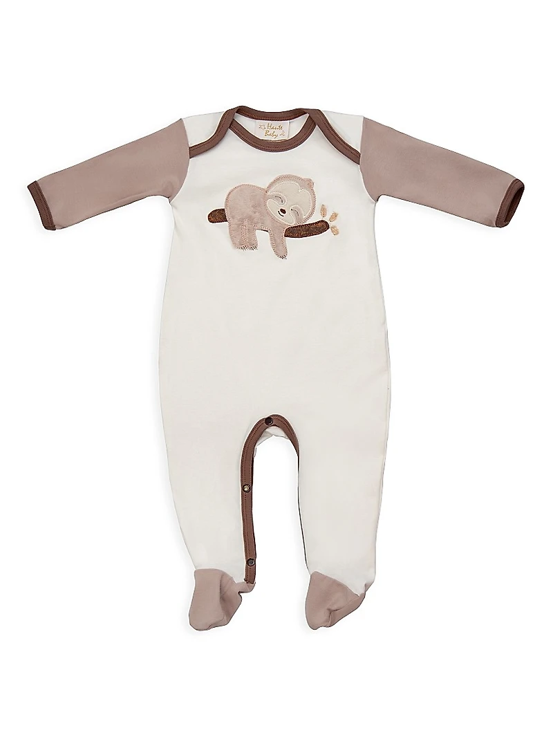 Baby's Sleepy Sloth Footie