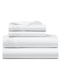 Eloise Embroidery Cotton Sheets & Pillowcases Collection