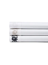 Eloise Embroidery Cotton Sheets & Pillowcases Collection