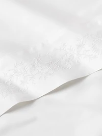 Eloise Embroidery Cotton Sheets & Pillowcases Collection