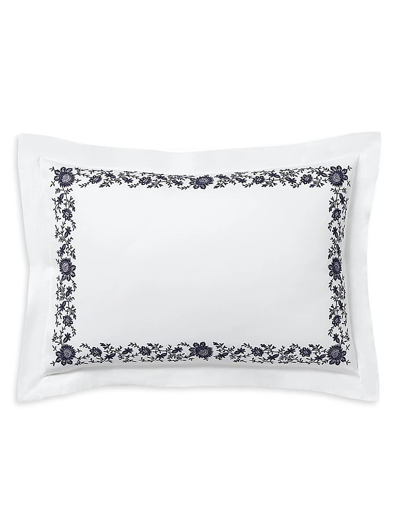 Eloise Embroidery Cotton Duvet & Sham Collection