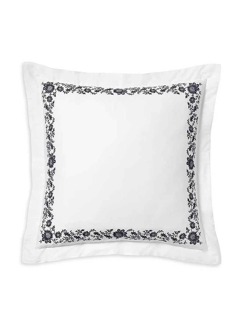 Eloise Embroidery Cotton Duvet & Sham Collection
