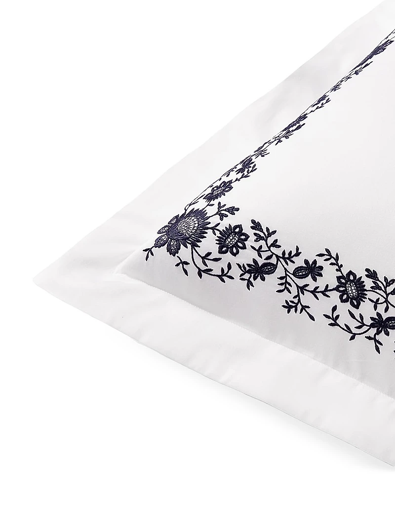 Eloise Embroidery Cotton Duvet & Sham Collection