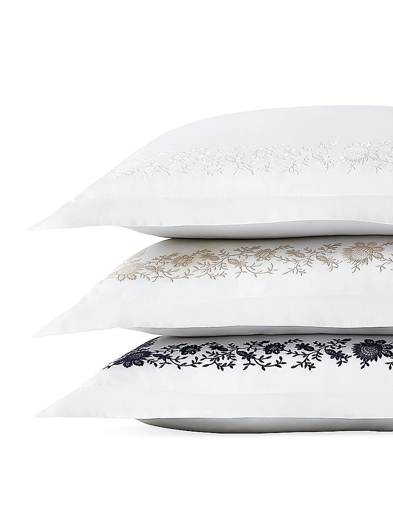 Eloise Embroidery Cotton Duvet & Sham Collection