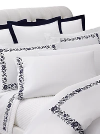 Eloise Embroidery Cotton Duvet & Sham Collection