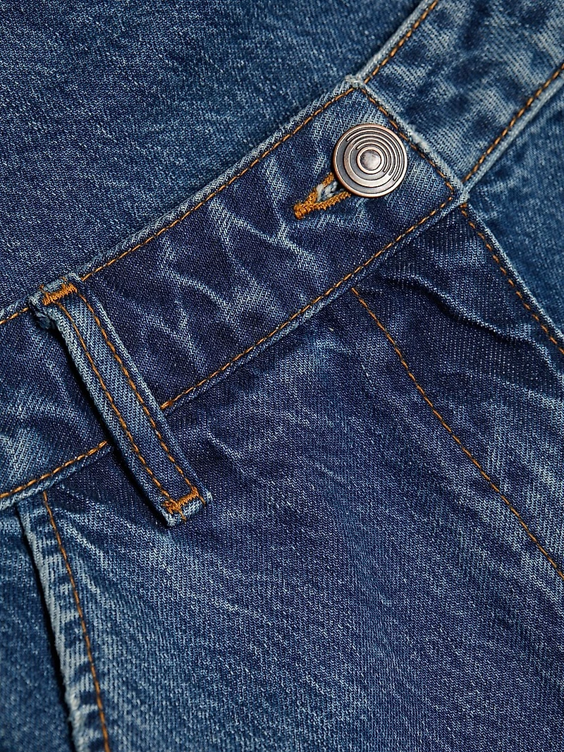 High-Rise Balloon-Leg Jeans