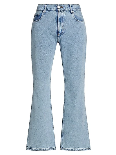 Flared Five-Pocket Jeans