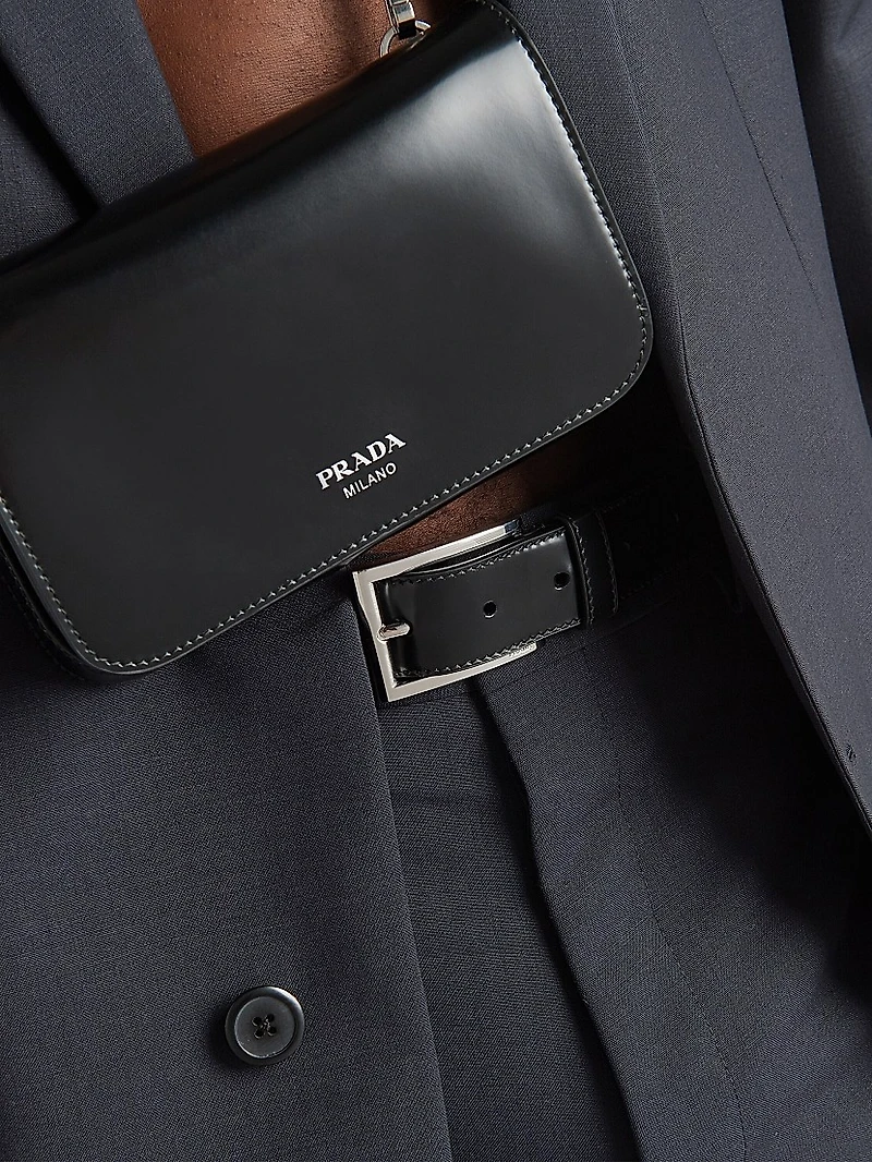 Brushed Leather Belt