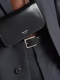 Brushed Leather Belt