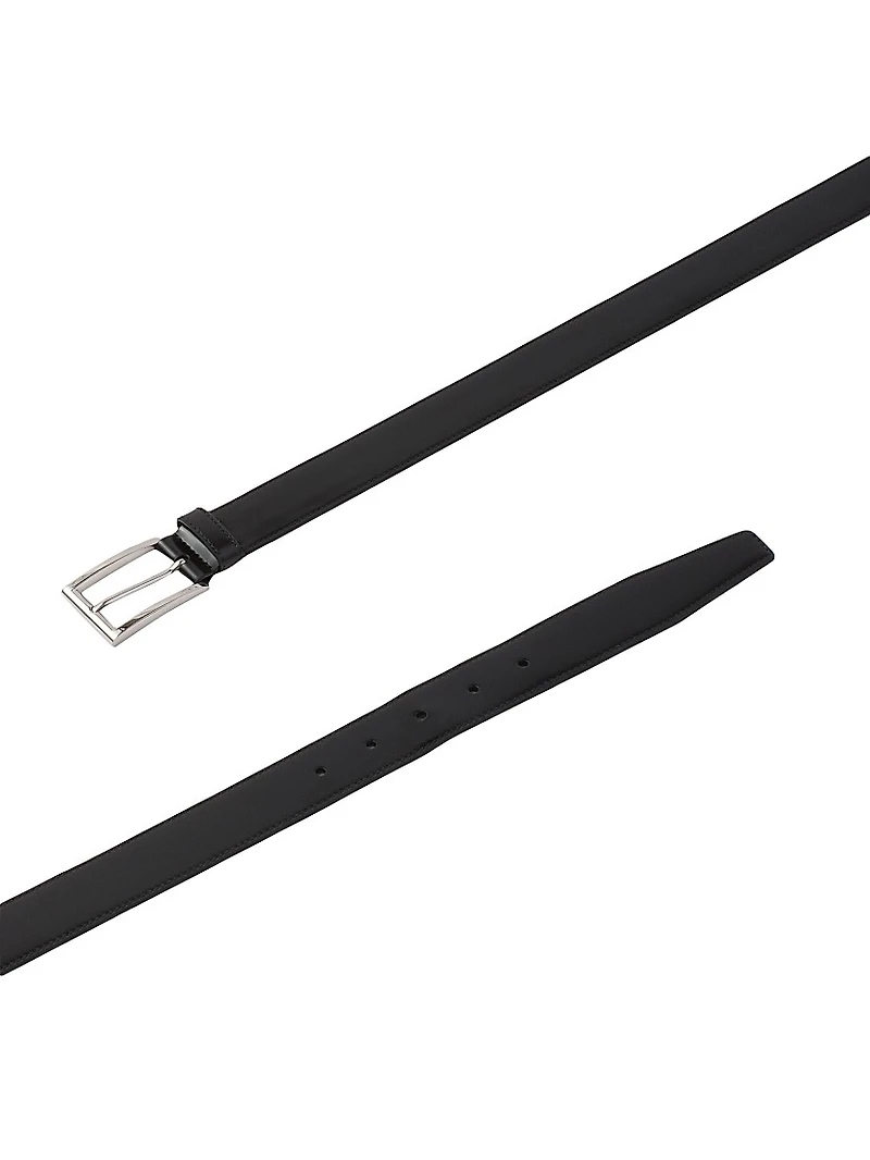 Brushed Leather Belt