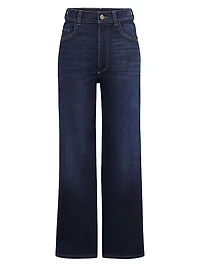 Hepburn Wide Leg High Rise Jeans