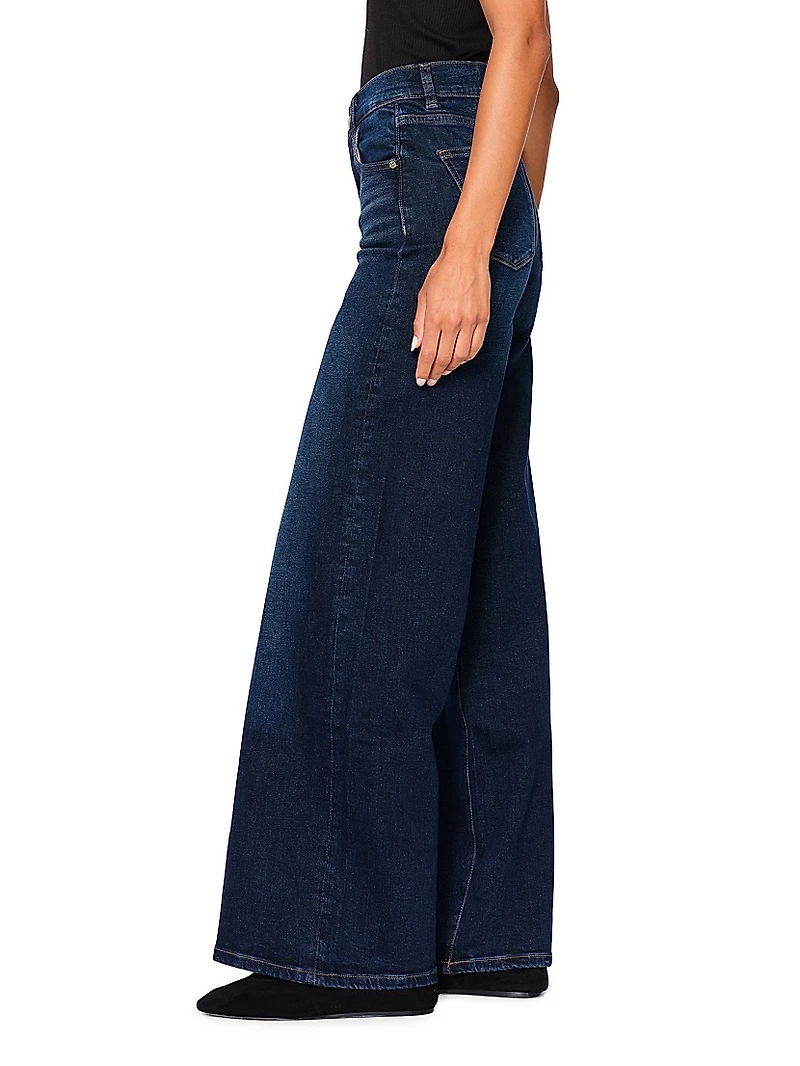 Hepburn Wide Leg High Rise Jeans