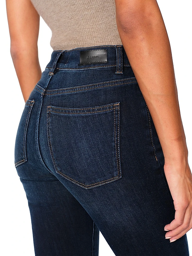 Bridget Boot High Rise Instasculpt Crop Jeans
