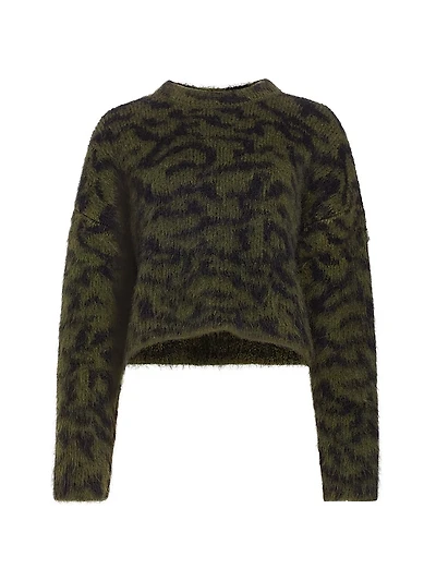 Abstract Crewneck Sweater