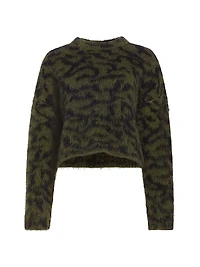 Abstract Crewneck Sweater