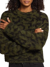 Abstract Crewneck Sweater