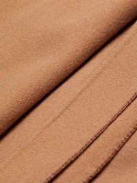 Nora Belted Wool-Blend Wrap Coat