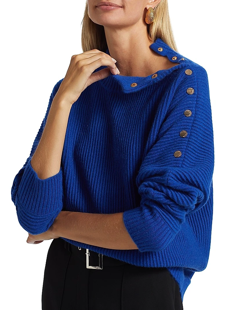 Anette Mock Turtleneck Cashmere Sweater