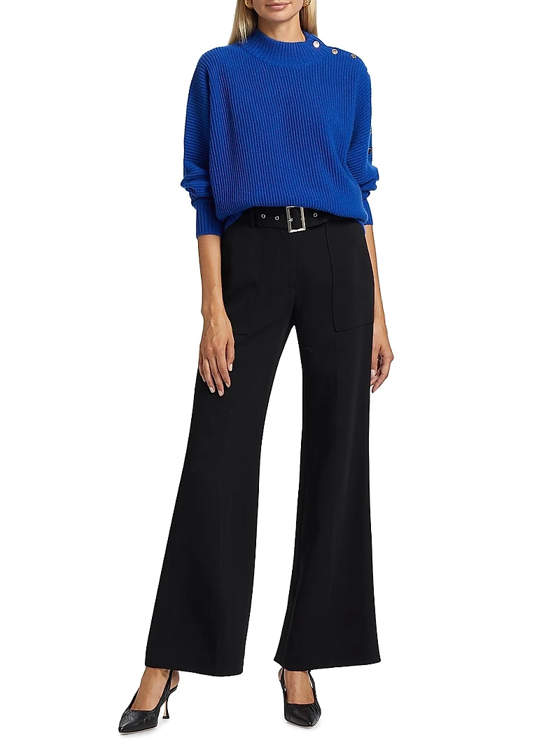 Anette Mock Turtleneck Cashmere Sweater