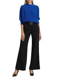 Anette Mock Turtleneck Cashmere Sweater