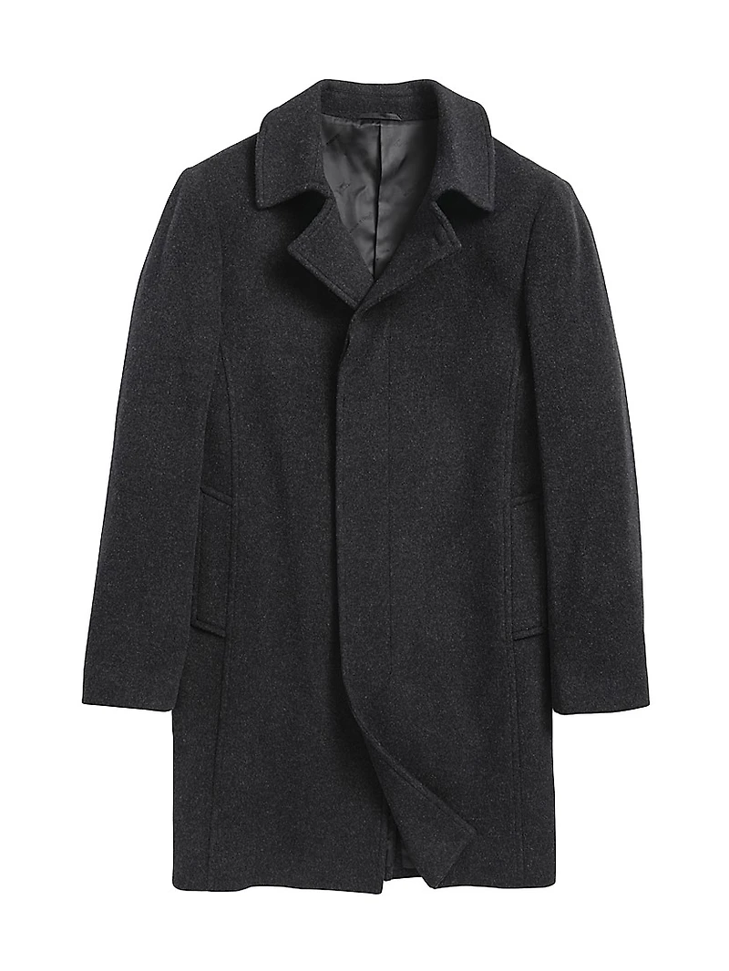 Archers Wool & Cashmere-Blend Coat