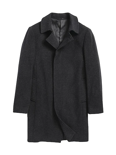 Archers Wool & Cashmere-Blend Coat