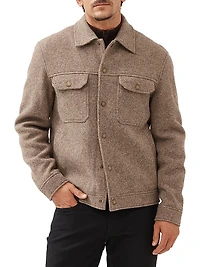 Brooklyn Wool Trucker Jacket