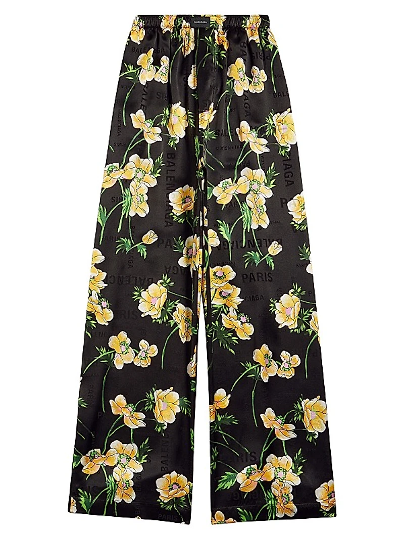 Floral Pajama Pants