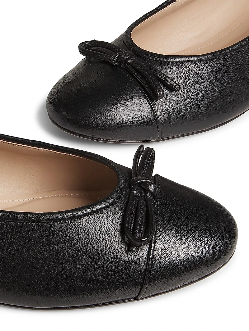 COLLECTION Leather Ballet Flats