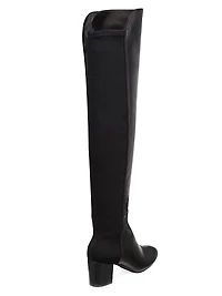 5050 Yuliana 60MM Leather Knee-High Boots