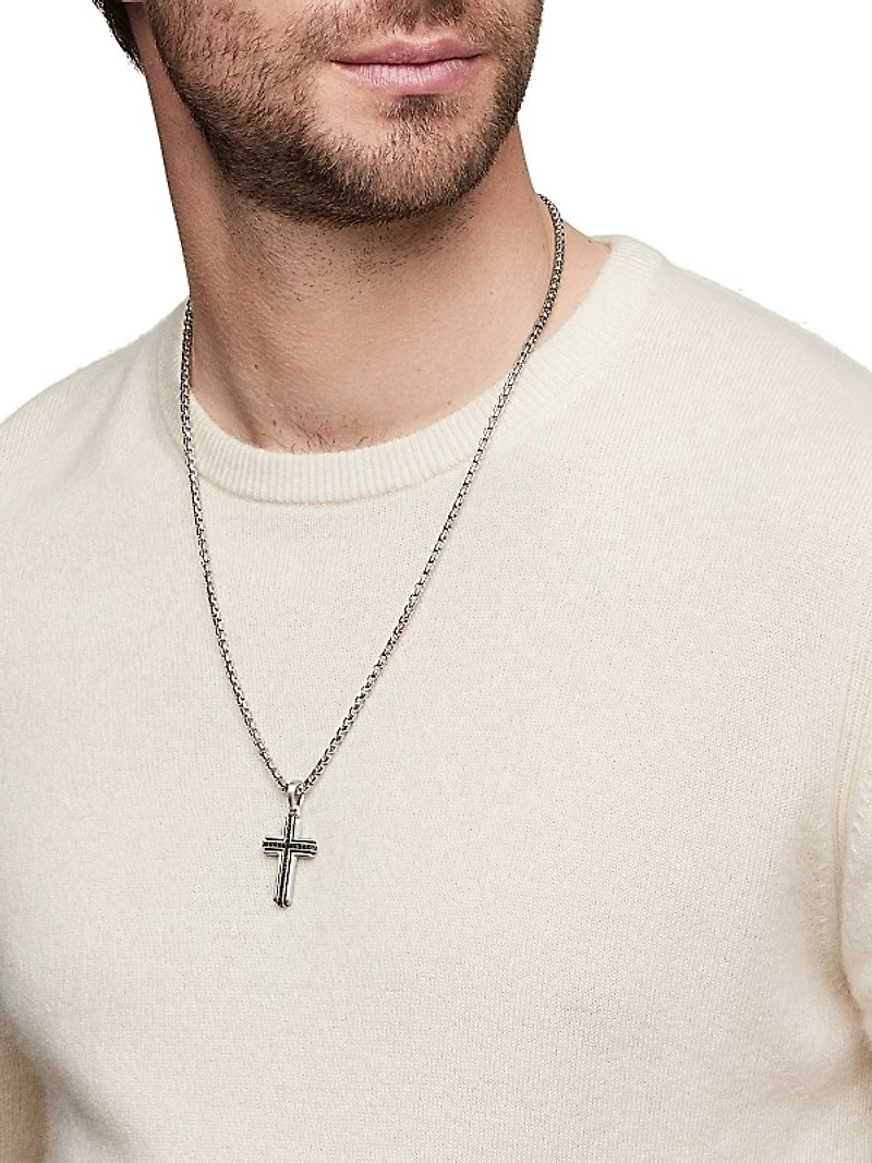 Cross Pendant in Sterling Silver