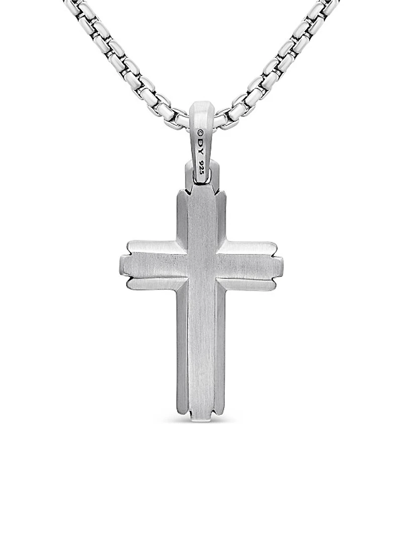 Cross Pendant in Sterling Silver