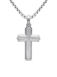 Cross Pendant in Sterling Silver