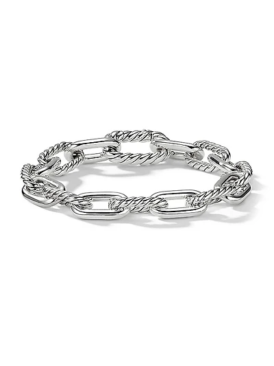 DY Madison Chain Bracelet in Sterling Silver, 8.5mm