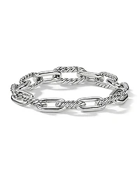 DY Madison Chain Bracelet in Sterling Silver, 8.5mm