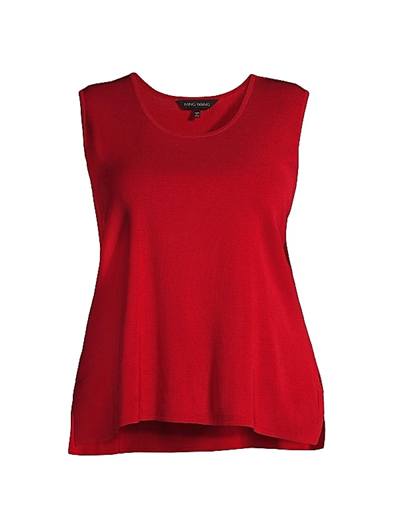 Knit Scoopneck Tank
