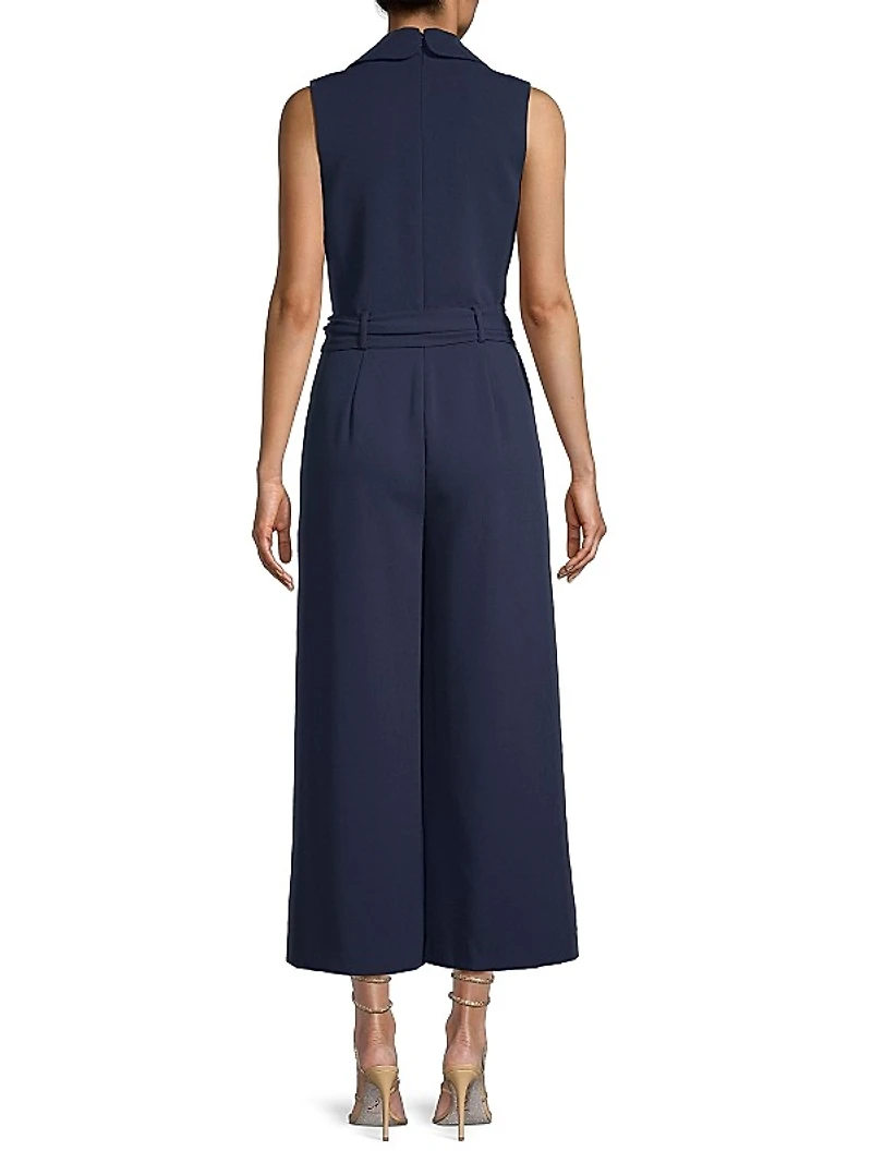 Danica Sleeveless Wide-Leg Jumpsuit
