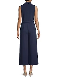 Danica Sleeveless Wide-Leg Jumpsuit