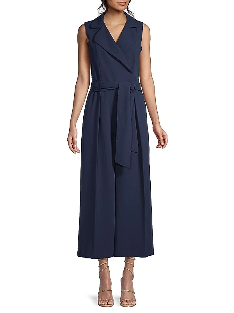 Danica Sleeveless Wide-Leg Jumpsuit