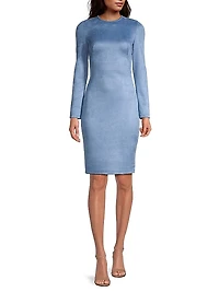 Anita Velvet Sheath Dress